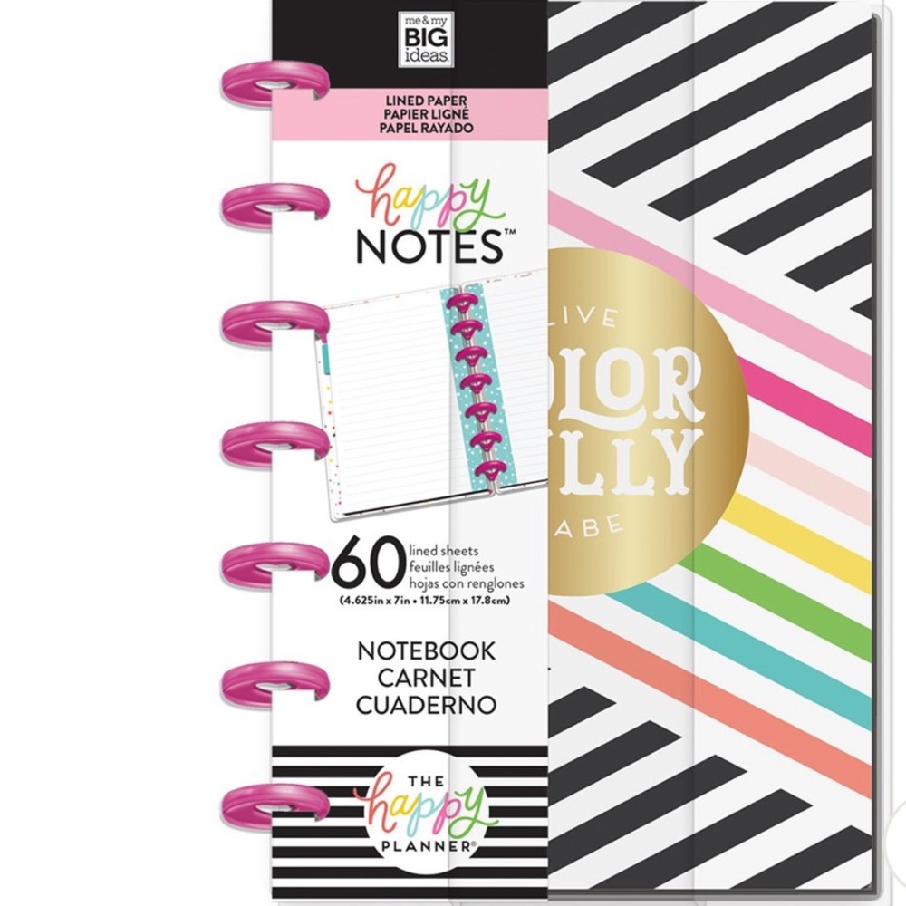 The Classic Mini Happy Notes - LIVE COLORFULLY.
